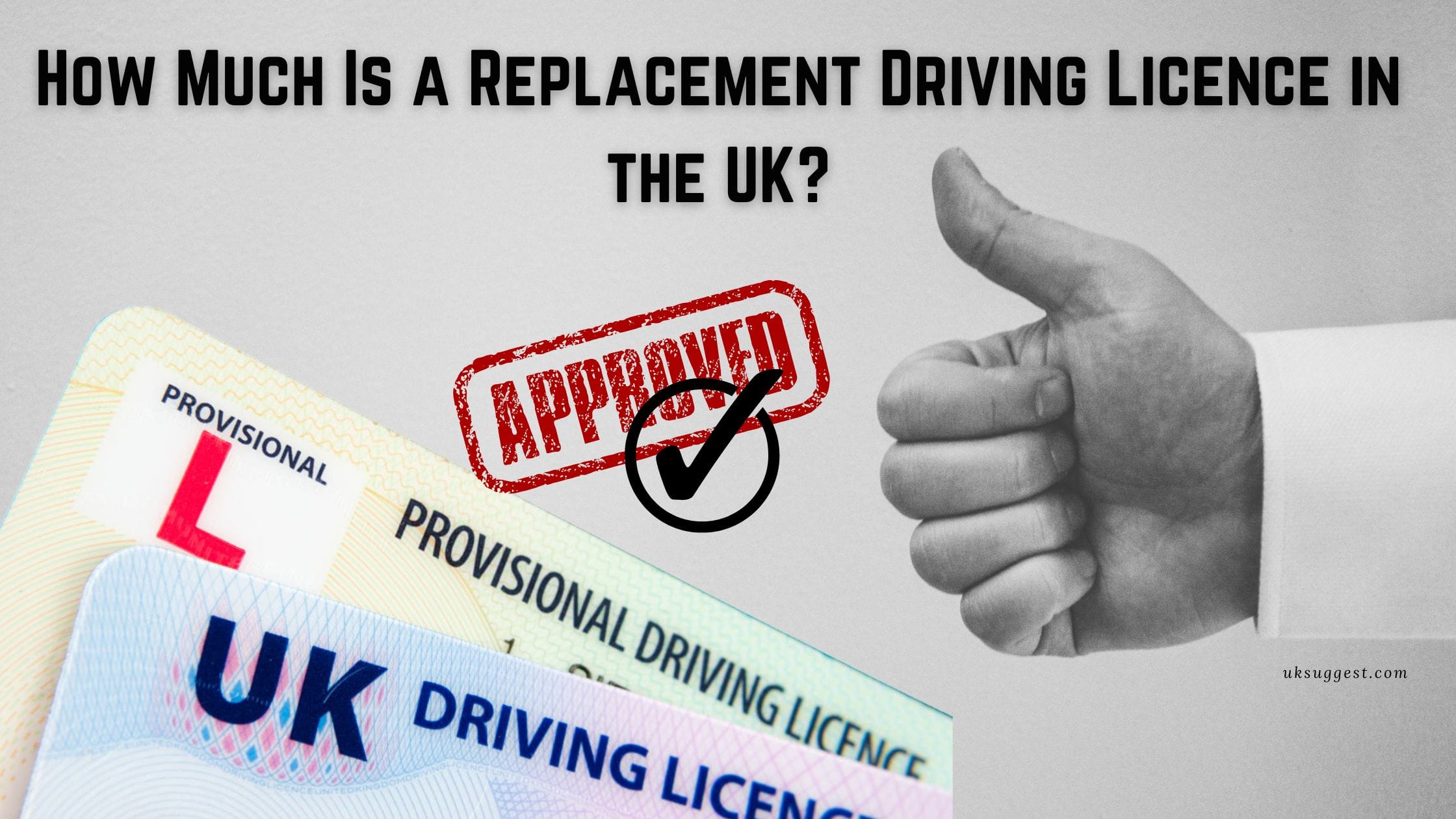 How Much Is a Replacement Driving Licence in the UK?