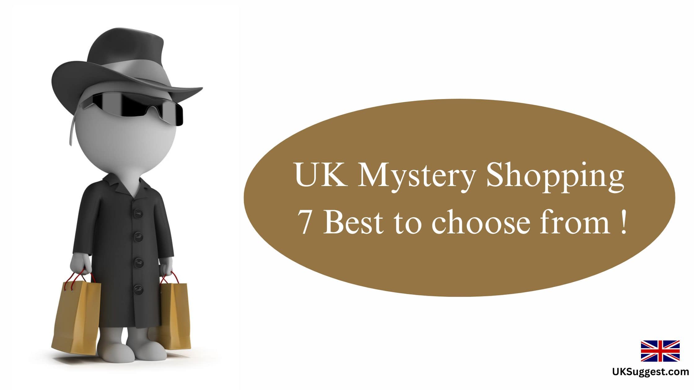 UK Mystery Shopping -7 Best to choose from !